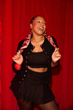 Load image into Gallery viewer, Treasure Tress Curly Christmas Headscarf