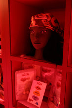 Load image into Gallery viewer, Treasure Tress Curly Christmas Headscarf