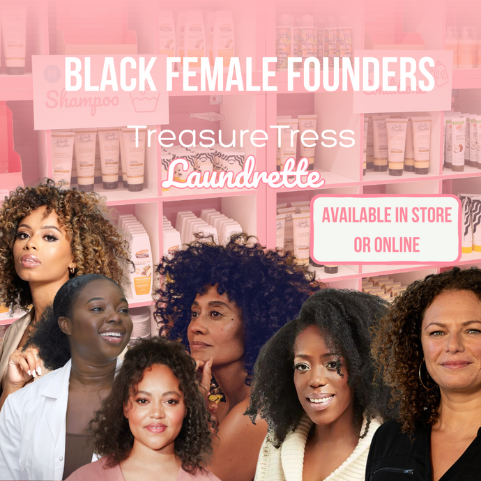 Black Female Founders to shop in store or online at TreasureTress Laundrette 🫧💕