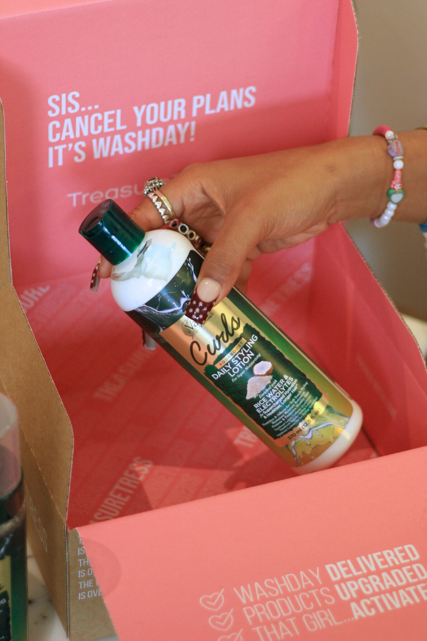 TreasureTress Hydration Styling Box - Exclusive Subscribers-Only