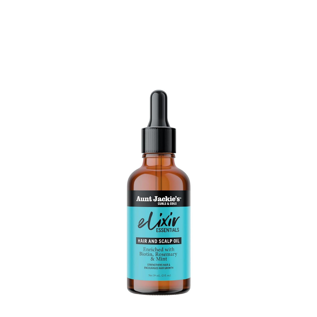 Aunt Jackies Elixir Essentials: Biotin & Rosemary Hair & Scalp Oil