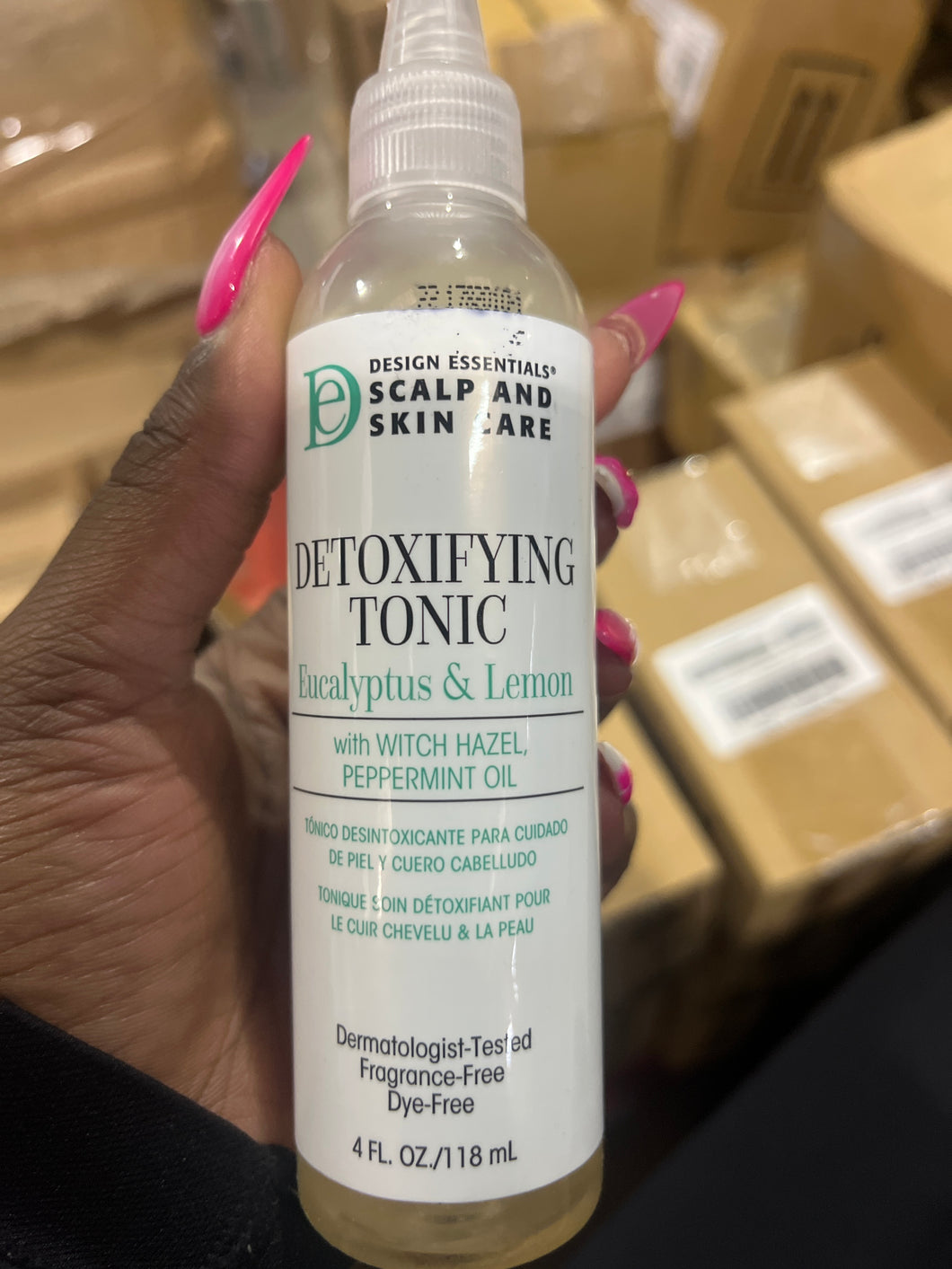 Design essentials detoxifying tonic ￼