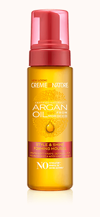 Creme of Nature Argan Oil Style & Shine Foaming Mousse