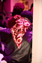 Load image into Gallery viewer, Treasure Tress Curly Christmas Headscarf
