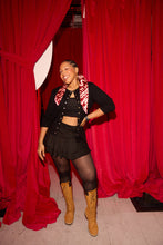 Load image into Gallery viewer, Treasure Tress Curly Christmas Headscarf
