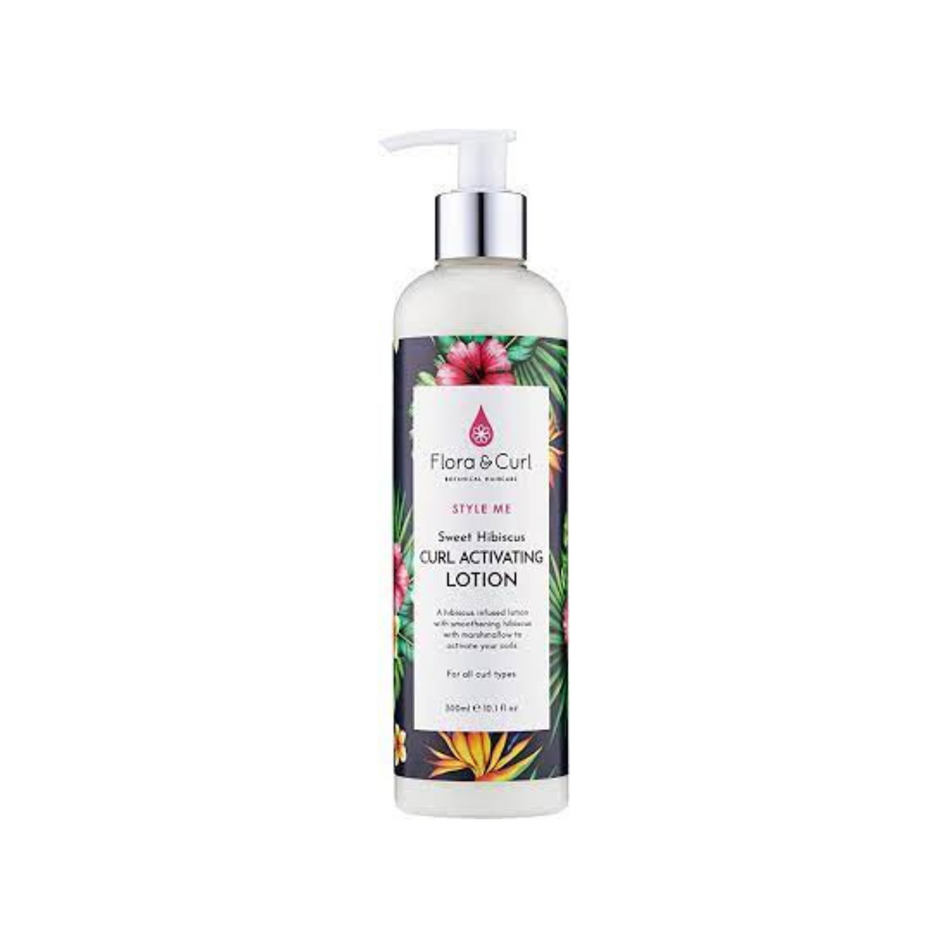 Flora & Curl Sweet Hibiscus Curl Activating Lotion