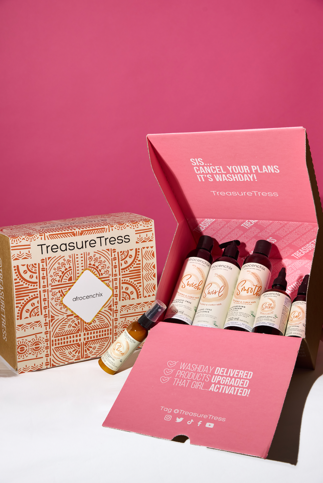 TreasureTress Sulfate Free Washday Box
