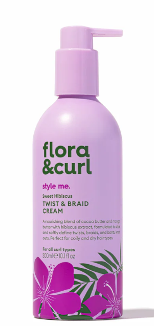 Flora & Curl Sweet Hibiscus Twist & Braid Cream