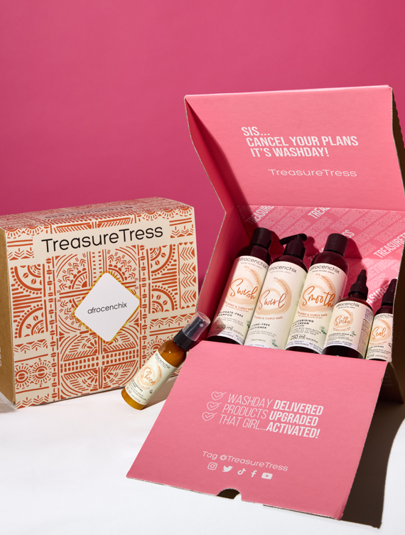 TreasureTress Sulfate Free Washday Box