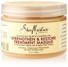 Shea Moisture Jamaican Black Castor Oil Strengthen & Restore Treatment Masque