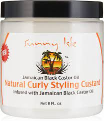 Sunny Isle Jamaican Black Castor Oil Curly Styling Custard