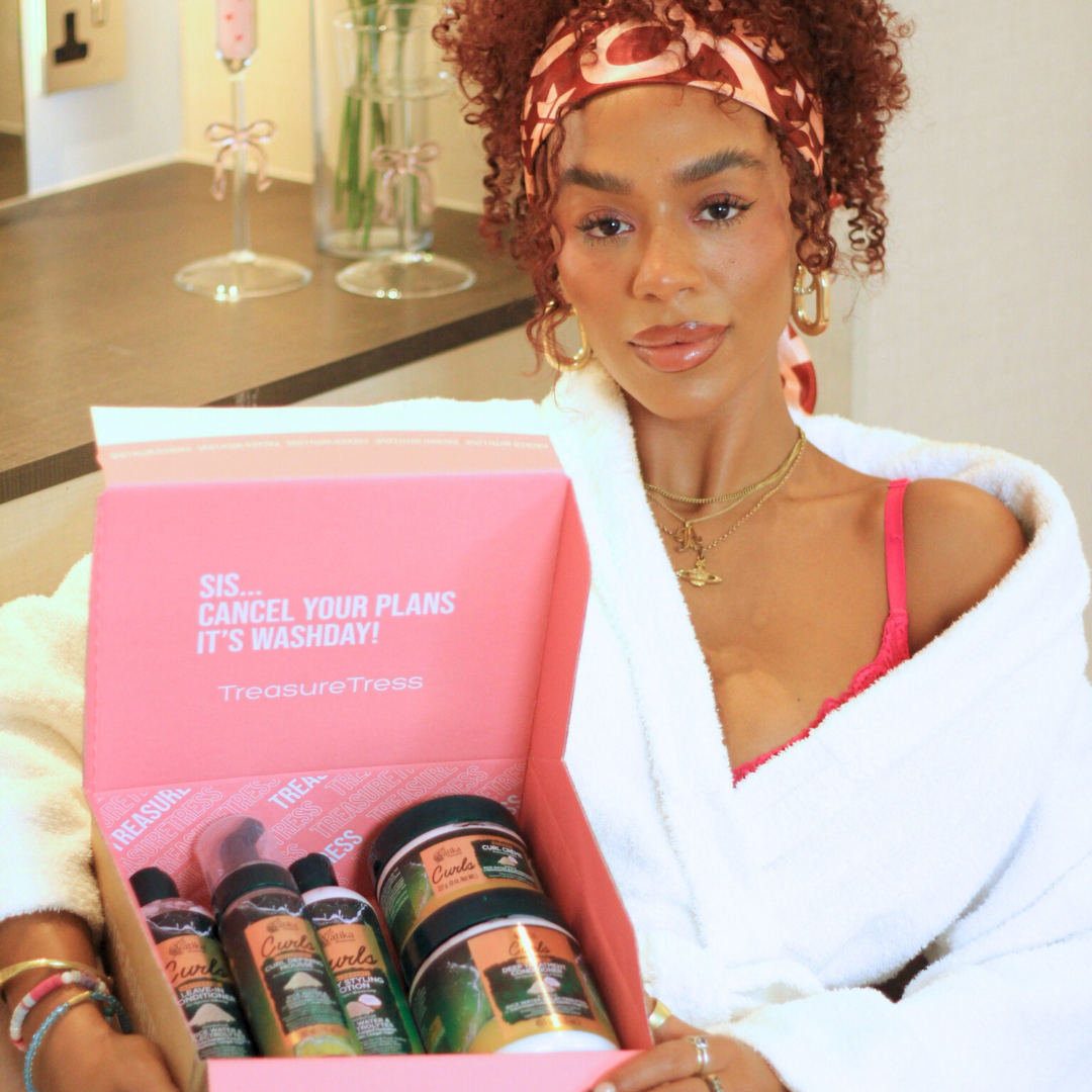 TreasureTress Hydration Styling Box