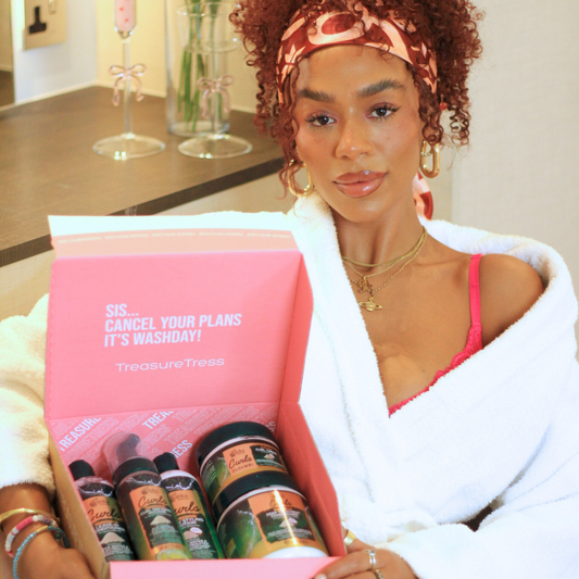 TreasureTress Hydration Styling Box